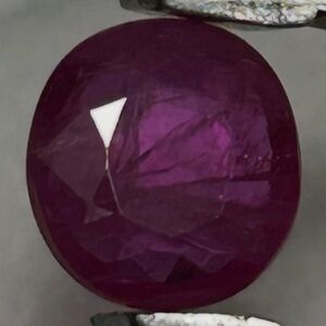 1.27 ct Natural Unheated Burmese Ruby from Antique Pendant